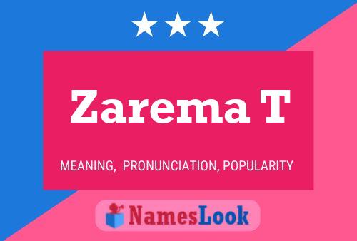 Постер имени Zarema T