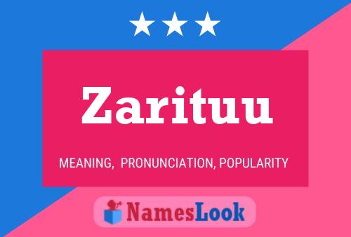 Постер имени Zarituu