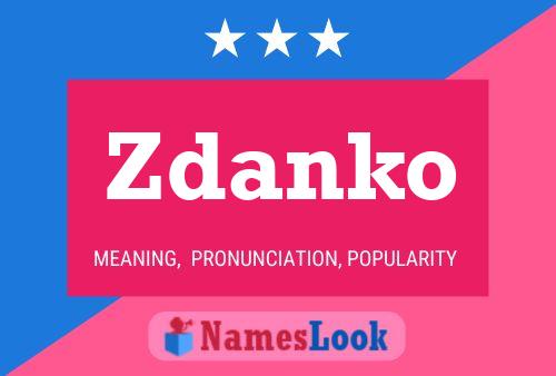 Постер имени Zdanko