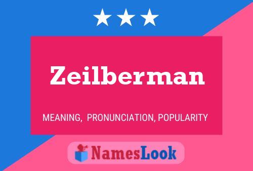 Постер имени Zeilberman