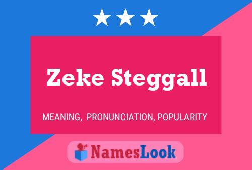 Постер имени Zeke Steggall