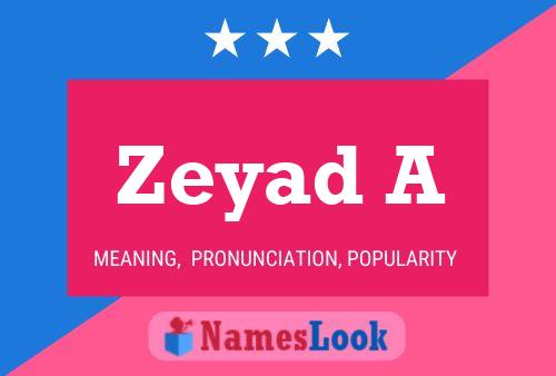 Постер имени Zeyad A