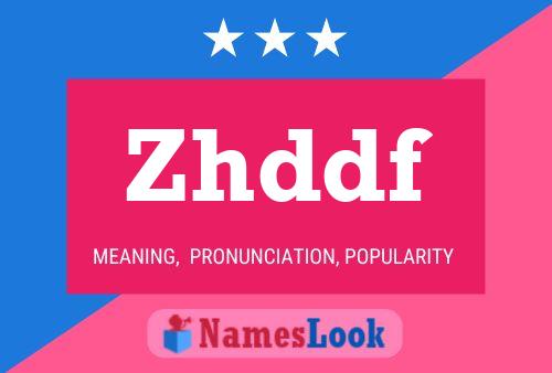 Постер имени Zhddf