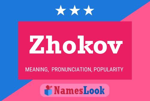 Постер имени Zhokov