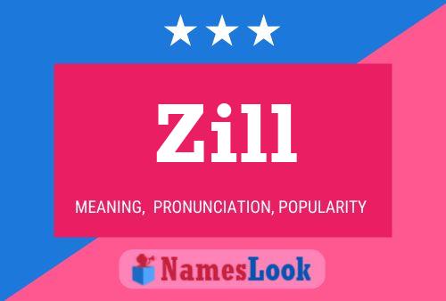 Постер имени Zill