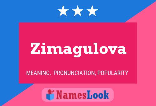 Постер имени Zimagulova