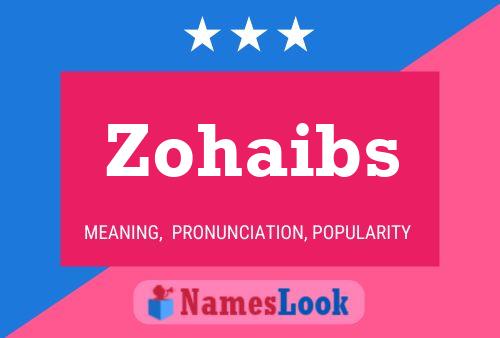 Постер имени Zohaibs