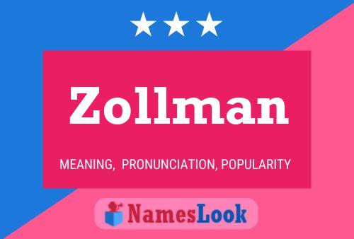 Постер имени Zollman