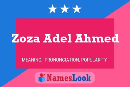 Постер имени Zoza Adel Ahmed