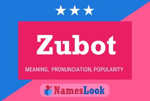 Постер имени Zubot