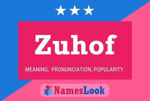 Постер имени Zuhof