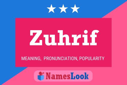 Постер имени Zuhrif