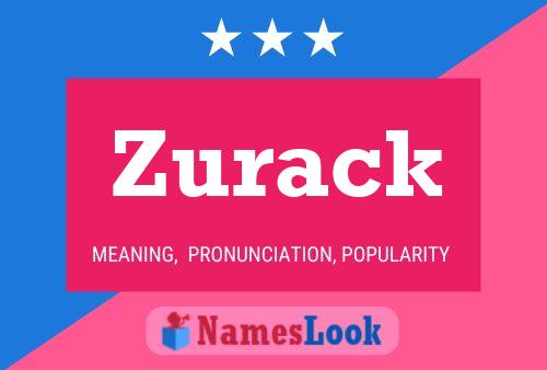 Постер имени Zurack